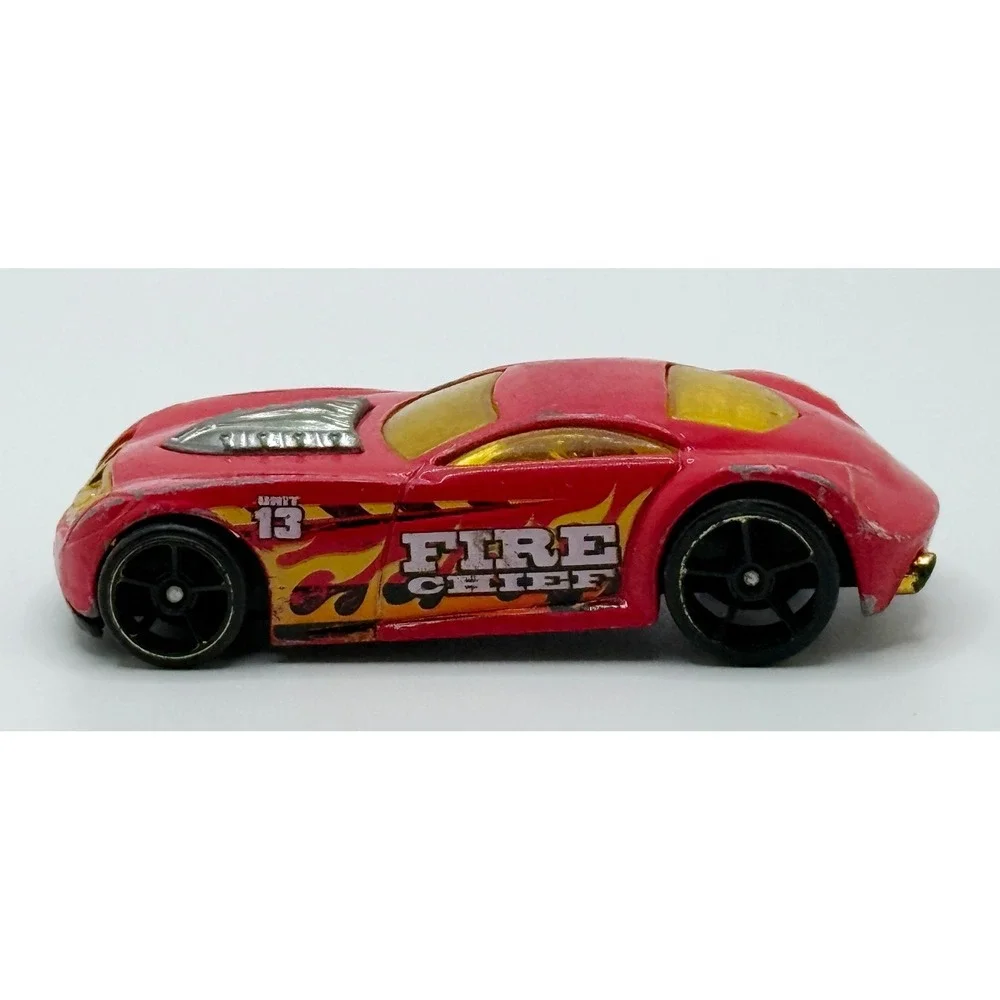 Hot Wheels Fire Chief Sir Ominous 2003 Mattel Fair Loose